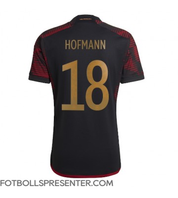 Tyskland Jonas Hofmann #18 Borta Matchtröja VM 2022 Kortärmad
